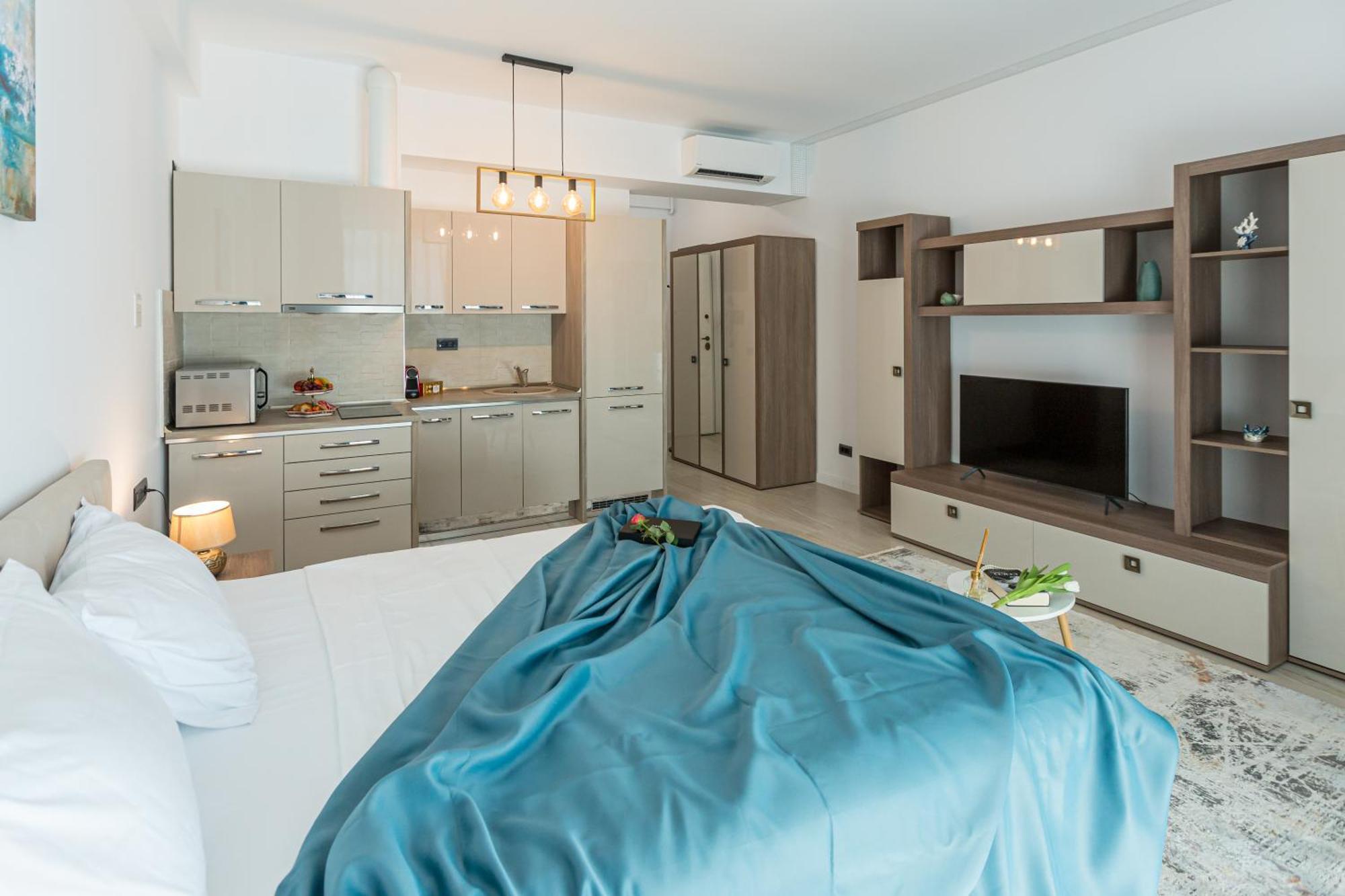 Sea On Aparthotel Mamaia Bagian luar foto